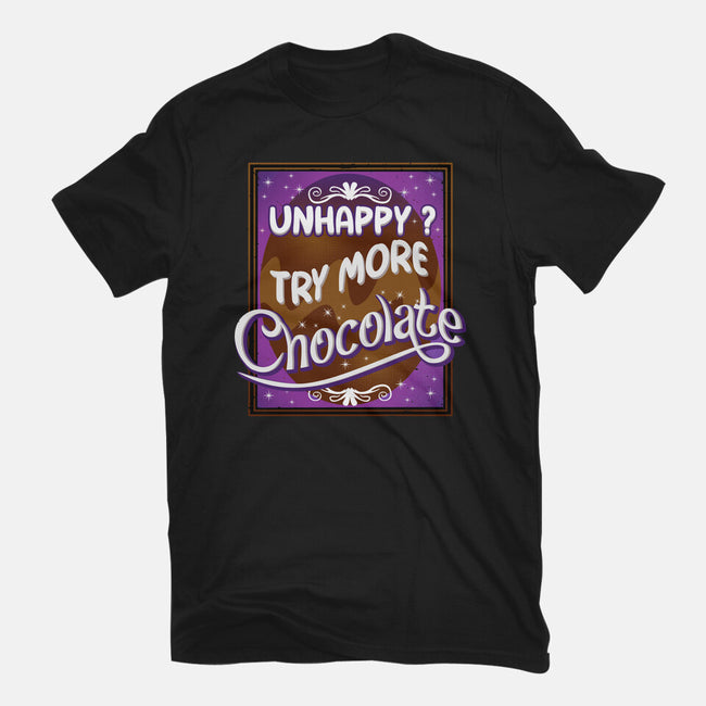 Try More Chocolate-Womens-Fitted-Tee-daobiwan