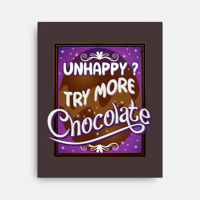 Try More Chocolate-None-Stretched-Canvas-daobiwan