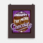 Try More Chocolate-None-Matte-Poster-daobiwan