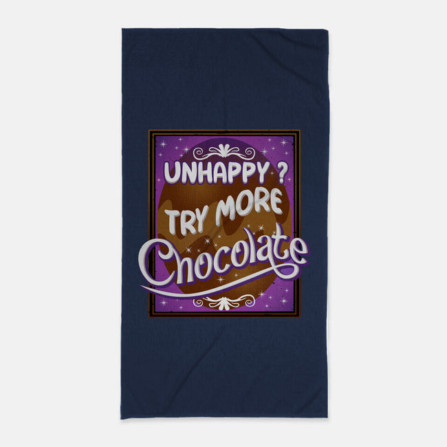Try More Chocolate-None-Beach-Towel-daobiwan