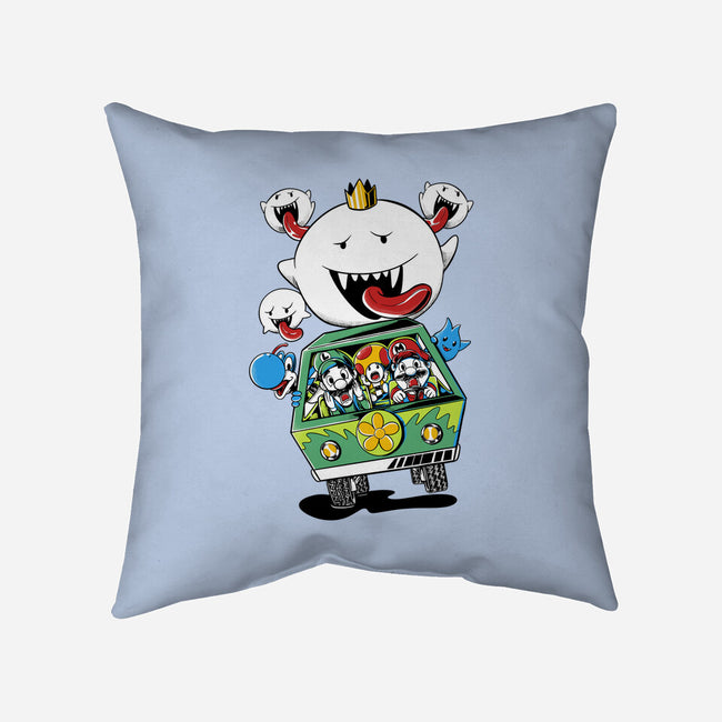 King Ghost After Mystery Van-None-Removable Cover-Throw Pillow-LtonStudio