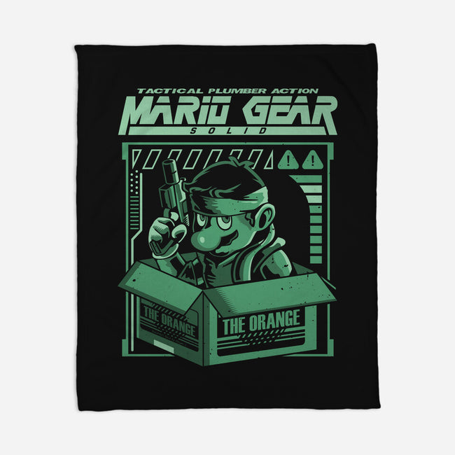 Solid Mario-None-Fleece-Blanket-arace