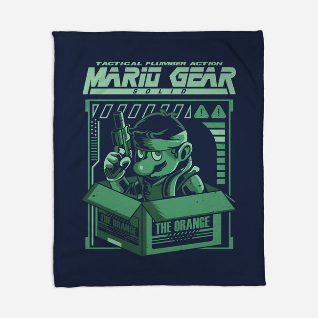 Solid Mario-None-Fleece-Blanket-arace