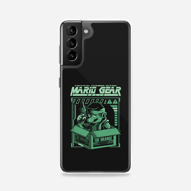Solid Mario-Samsung-Snap-Phone Case-arace