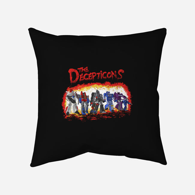 The Decepticons-None-Removable Cover-Throw Pillow-zascanauta
