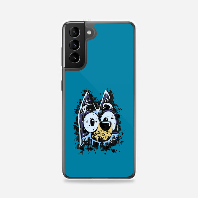 Dog Paint-Samsung-Snap-Phone Case-nickzzarto