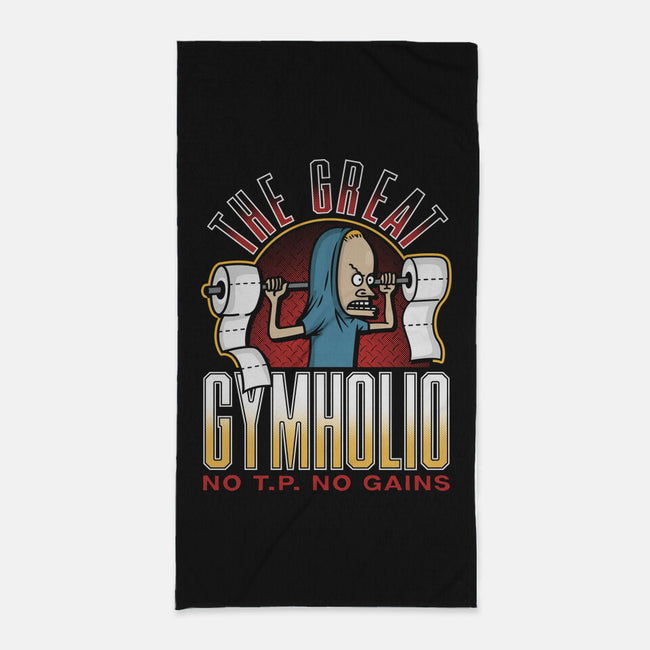 The Great Gymholio-None-Beach-Towel-CoD Designs