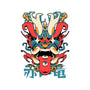 Oni Dragon-Womens-Basic-Tee-Kabuto Studio
