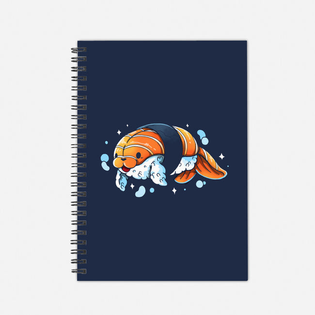 Sushi Seal-None-Dot Grid-Notebook-Vallina84