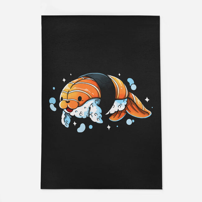 Sushi Seal-None-Indoor-Rug-Vallina84