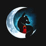 Red Wolf Moon-Unisex-Kitchen-Apron-Vallina84