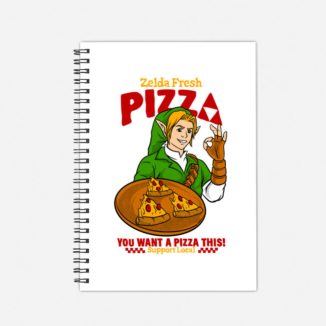 Fresh Pizza-None-Dot Grid-Notebook-spoilerinc
