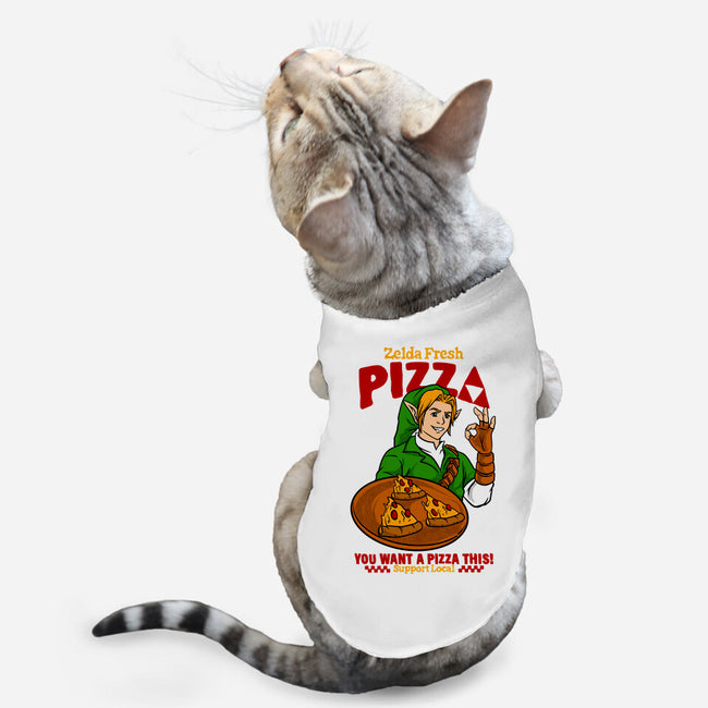 Fresh Pizza-Cat-Basic-Pet Tank-spoilerinc