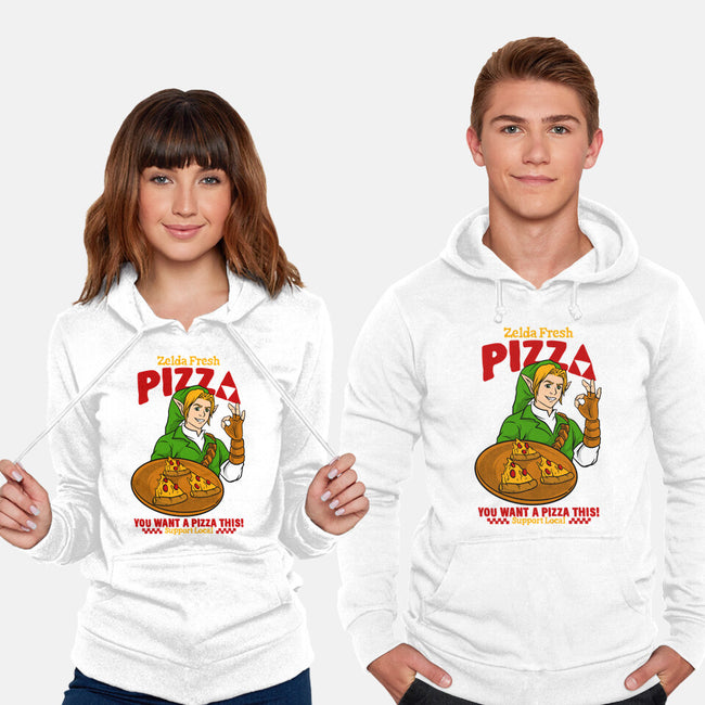 Fresh Pizza-Unisex-Pullover-Sweatshirt-spoilerinc