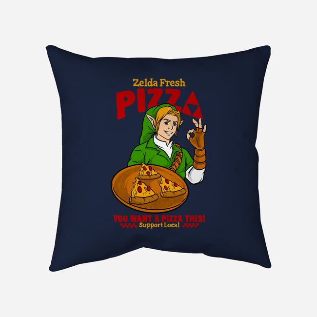 Fresh Pizza-None-Non-Removable Cover w Insert-Throw Pillow-spoilerinc