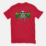 Doom Mask-Womens-Fitted-Tee-spoilerinc