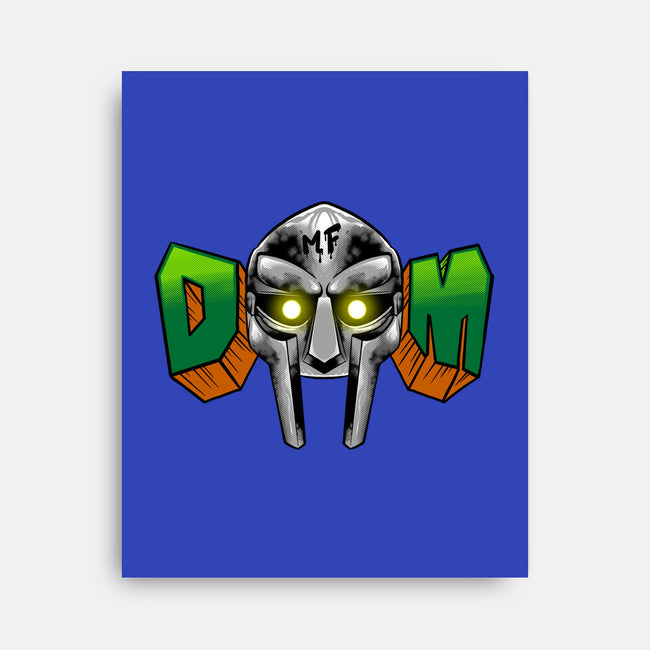 Doom Mask-None-Stretched-Canvas-spoilerinc