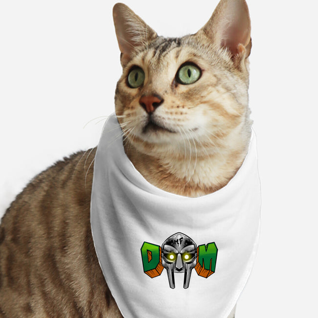 Doom Mask-Cat-Bandana-Pet Collar-spoilerinc