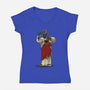 Son Of Godzilla-Womens-V-Neck-Tee-SeamusAran