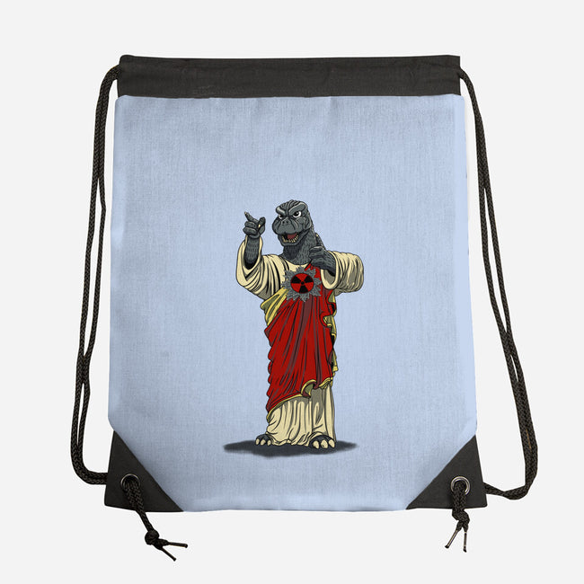 Son Of Godzilla-None-Drawstring-Bag-SeamusAran