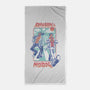 Dragon And Mad Dog-None-Beach-Towel-Henrique Torres
