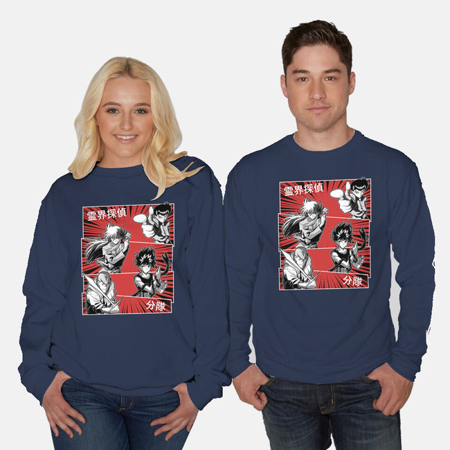 Spirit World Detectives-Unisex-Crew Neck-Sweatshirt-Astrobot Invention