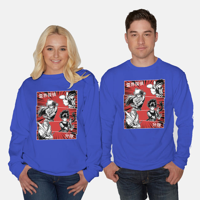 Spirit World Detectives-Unisex-Crew Neck-Sweatshirt-Astrobot Invention