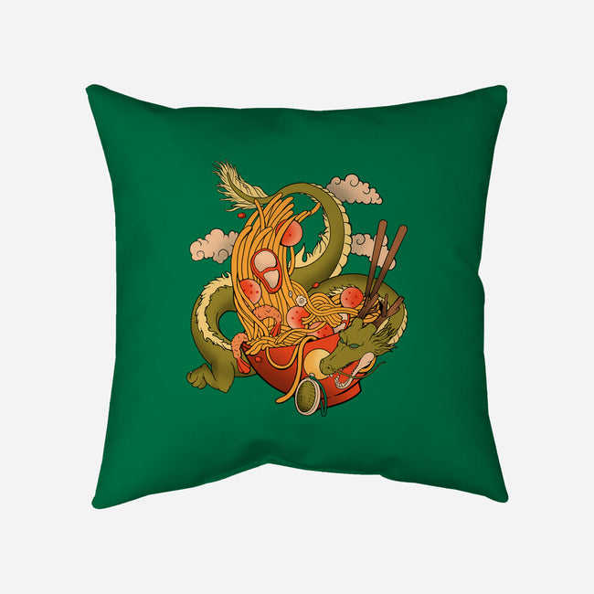 The Dragon Ramen-None-Removable Cover-Throw Pillow-leepianti