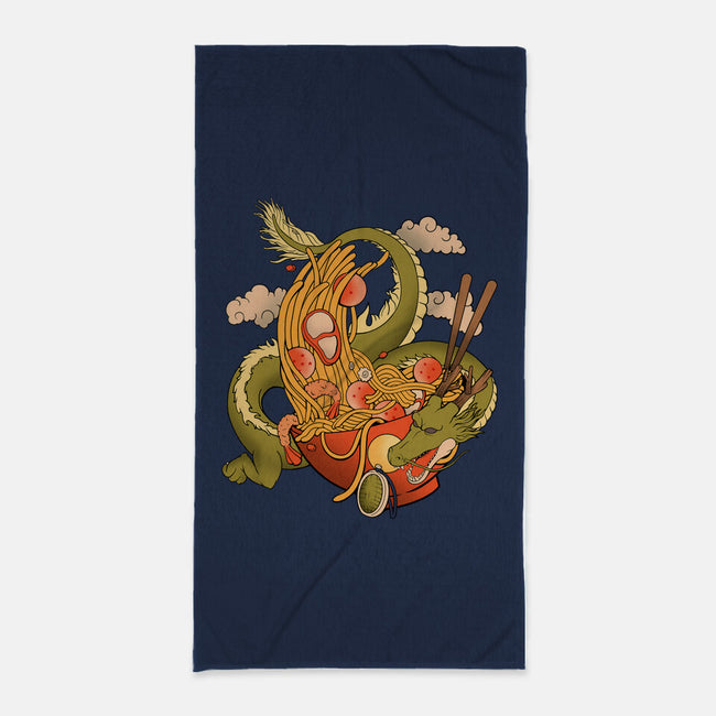 The Dragon Ramen-None-Beach-Towel-leepianti