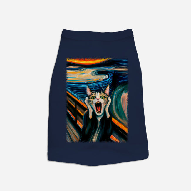 The Scream Of The Cat-Cat-Basic-Pet Tank-ALMIKO