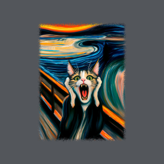 The Scream Of The Cat-Womens-Fitted-Tee-ALMIKO