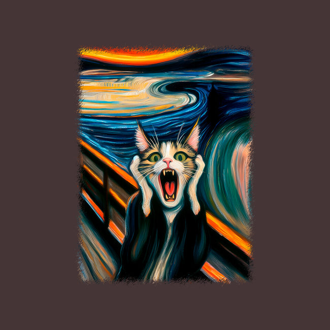 The Scream Of The Cat-None-Removable Cover w Insert-Throw Pillow-ALMIKO