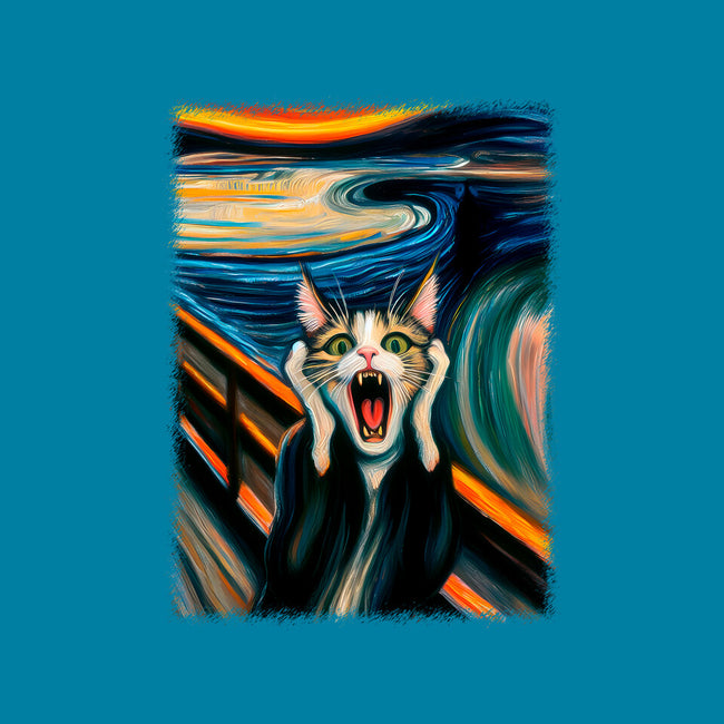 The Scream Of The Cat-Womens-Fitted-Tee-ALMIKO