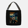 The Scream Of The Cat-None-Adjustable Tote-Bag-ALMIKO