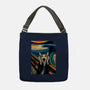 The Scream Of The Cat-None-Adjustable Tote-Bag-ALMIKO