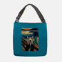 The Scream Of The Cat-None-Adjustable Tote-Bag-ALMIKO