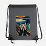 The Scream Of The Cat-None-Drawstring-Bag-ALMIKO