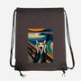 The Scream Of The Cat-None-Drawstring-Bag-ALMIKO