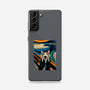 The Scream Of The Cat-Samsung-Snap-Phone Case-ALMIKO