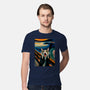 The Scream Of The Cat-Mens-Premium-Tee-ALMIKO