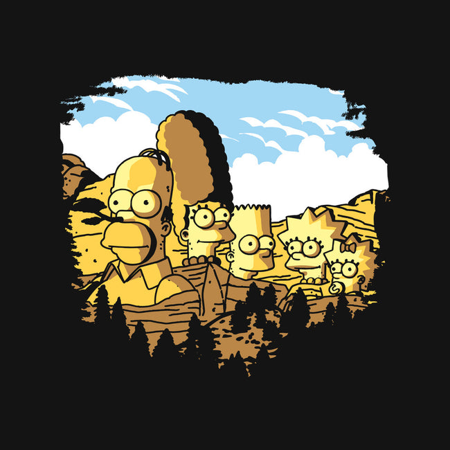 Mount Simpsons-None-Fleece-Blanket-dalethesk8er