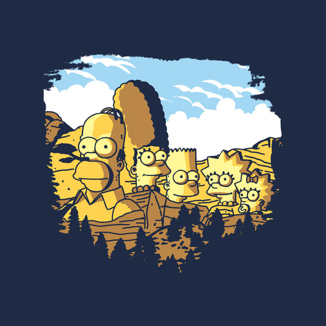 Mount Simpsons-Unisex-Basic-Tee-dalethesk8er