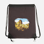 Mount Simpsons-None-Drawstring-Bag-dalethesk8er