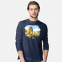 Mount Simpsons-Mens-Long Sleeved-Tee-dalethesk8er