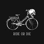 Bike Skeleton-None-Removable Cover-Throw Pillow-tobefonseca