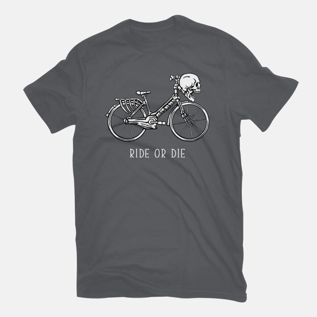 Bike Skeleton-Mens-Basic-Tee-tobefonseca