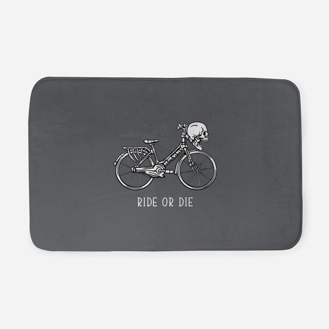 Bike Skeleton-None-Memory Foam-Bath Mat-tobefonseca