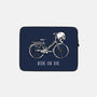 Bike Skeleton-None-Zippered-Laptop Sleeve-tobefonseca