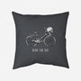 Bike Skeleton-None-Non-Removable Cover w Insert-Throw Pillow-tobefonseca