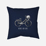 Bike Skeleton-None-Removable Cover w Insert-Throw Pillow-tobefonseca